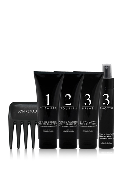 Human Hair Care System Travel Kit | 5 Pieces